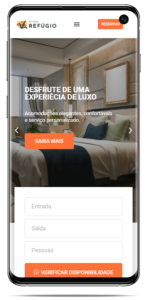 Pousada Refugio Samsung Mockup
